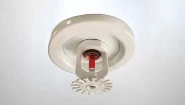 Recessed-sprinkler